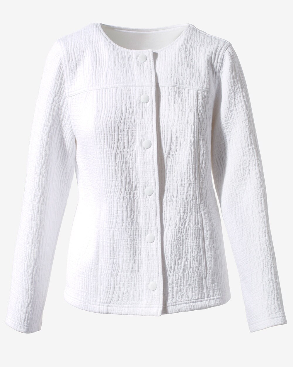 Knit Texture Jacket - Chico's Off The ...
